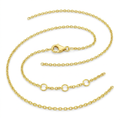 Extendable Cable Chain in 14k Yellow Gold (1.5mm) by Avera Group