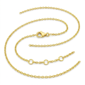 Extendable Cable Chain in 14k Yellow Gold (1.5mm) by Avera Group