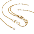 Extendable Cable Chain in 14k Yellow Gold (1.0mm) by Avera Group