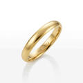 14k Yellow Gold 3mm Comfort Fit Wedding Band by Avera Group