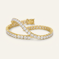 CZ Tone Tennis Bracelet by Avera Group