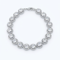 Elegant Halo Edition Classic Bracelet by Avera Group