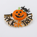Jack-O'-Lantern Brooch With Crystals by Avera Group