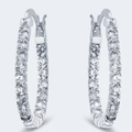 Inside-Out Hoop Earrings by Avera Group