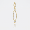 Avera Sara 1.2ct CZ Delicate Double Teardrop Drop Earrings by Avera Group