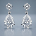 Shimmering CZ Earrings by Avera Group
