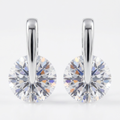 Avera Cubic Zirconia Elegance Earrings in Polished Silver by Avera Group