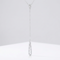 Avera Chrisette 0.4ct Cubic Zirconia Classic Drop Lariat Necklace by Avera Group