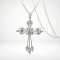 Avera Luxury Conviction Pendant Sterling Silver Statement Piece by Avera Group