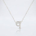 Avera Micro-Pave Initial Q Pendant In Sterling Silver by Avera Group