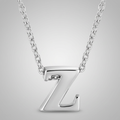 Avera Finish Initial Z Pendant in Polished Sterling Silver by Avera Group