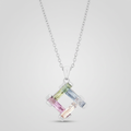 Avera Myra Necklace 10ct Multicolor Statement Piece by Avera Group