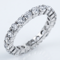 Avera Mini Elizabeth Band Sterling Silver Stackable Ring by Avera Group
