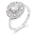 James Avery Queen Mary Ring In Polished Sterling Silver by Avera Group