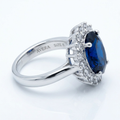 Avera Royal Ring in Dark Blue Size 5 Statement Jewelry by Avera Group
