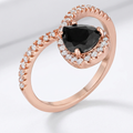 Avera 1.5Ct Chevron Ring With Cubic Zirconia by Avera Group