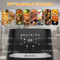 LITIFO 4.5QT Air Fryer with Digital LED Touch Screen Single Basket System by DailySale