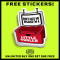 Little Cooler Hard Hat Decal by Armed American Supply