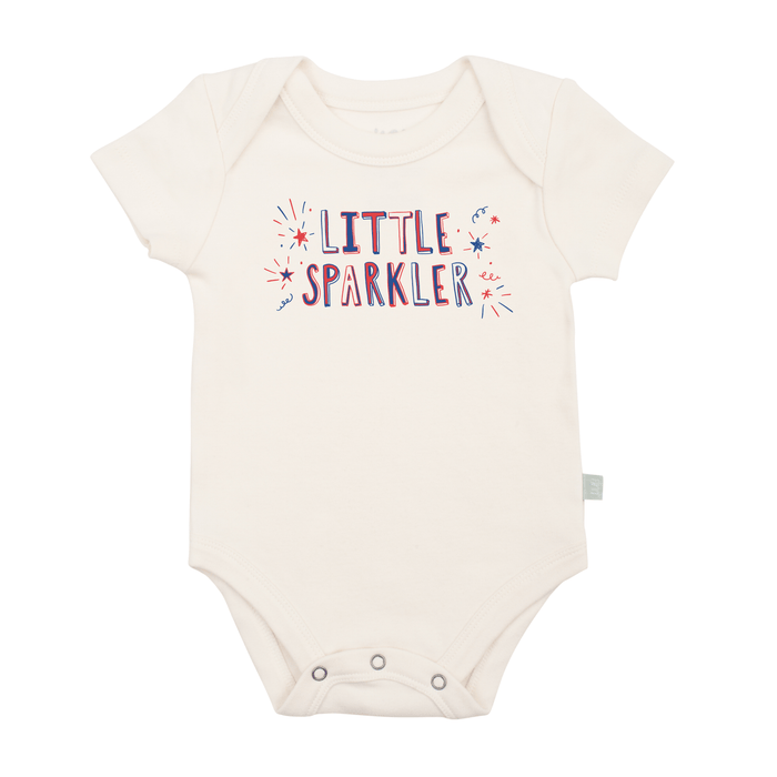 graphic bodysuit | little sparkler by Finn + Emma
