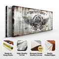 Live Free Ride Hard Sign by Tailored Canvases