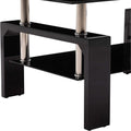 Living Room Rectangle Glass Coffee Table by DailySale