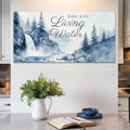 Living Water - John 4:10 Faith Sign II by Tailored Canvases
