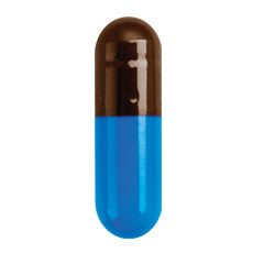Empty Gelatin Capsules, Coni-Snap, Size 3, DS Brown/Light Blue (Cap 1000) by Pasteur Pharmacy