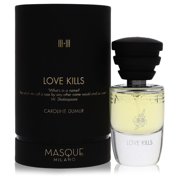 Love Kills by Masque Milano Eau De Parfum Spray 1.18 oz for Women by Avera Group