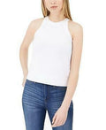 Calvin Klein Solid Color Sleeveless Crew Neck Women's Sweater Top by Vanessa Jane