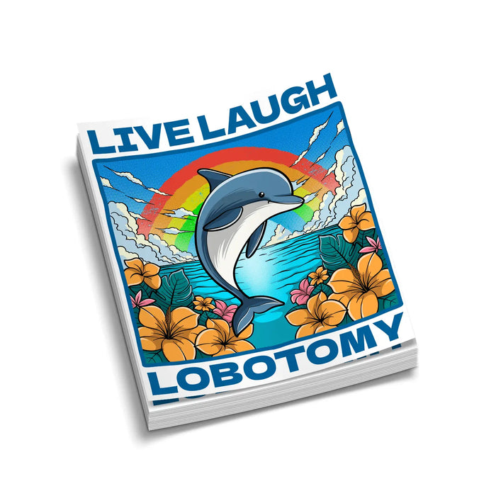 Lobotomy - Hard Hat Decal by Armed American Supply