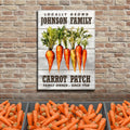 Locally Grown Carrot Patch Sign by Tailored Canvases