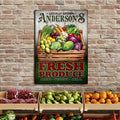 Locally Grown Fresh Produce Sign by Tailored Canvases