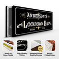 Lockdown Bar Sign by Tailored Canvases