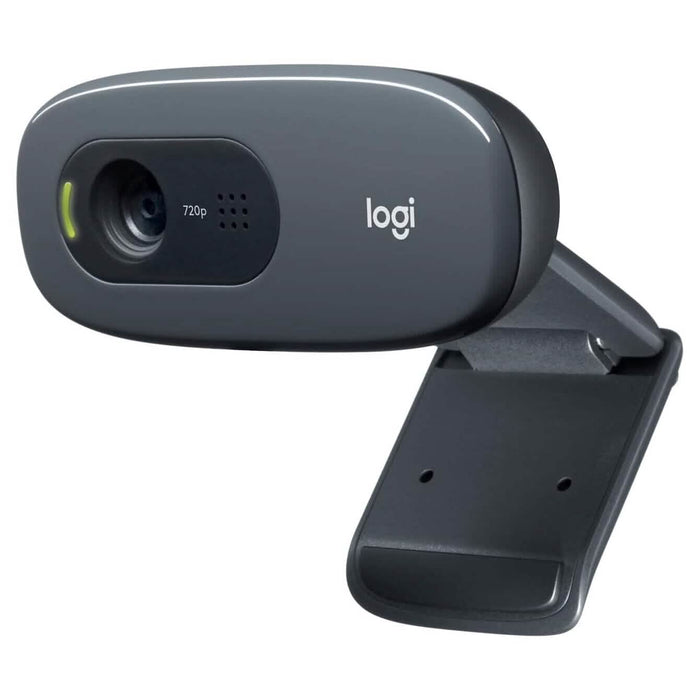 Logitech C270 HD 720P/30Fps Webcam for Education (Refurbished) by DailySale