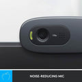 Logitech C270 HD 720P/30Fps Webcam for Education (Refurbished) by DailySale