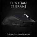 Logitech G PRO X Superlight Wireless Gaming Mouse (Refurbished) by DailySale