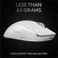 Logitech G PRO X Superlight Wireless Gaming Mouse (Refurbished) by DailySale
