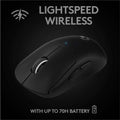 Logitech G PRO X Superlight Wireless Gaming Mouse (Refurbished) by DailySale