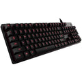 Logitech G413 Backlit Mechanical Gaming Keyboard USB Passthrough Carbon (Refurbished) by DailySale