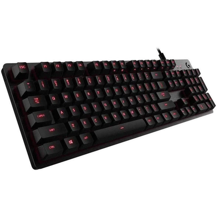 Logitech G413 Backlit Mechanical Gaming Keyboard USB Passthrough Carbon (Refurbished) by DailySale