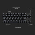 Logitech G413 TKL SE Mechanical Gaming Keyboard by DailySale