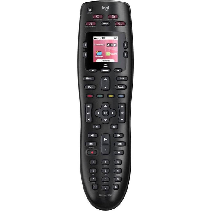 Logitech Harmony 665 Advanced Advanced Universal Remote Color LCD Screen (Refurbished) by DailySale