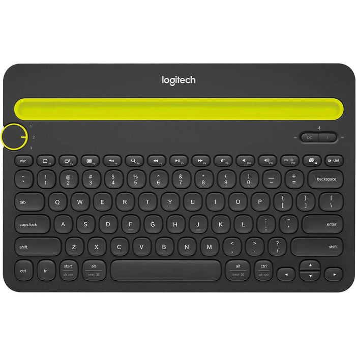 Logitech K480 Bluetooth Multi-Device Keyboard Black by DailySale