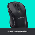Logitech M510 Wireless Computer Mouse w/Unifying Receiver (Refurbished) by DailySale