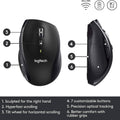 Logitech M705 Wireless Marathon Mouse (Refurbished) by DailySale