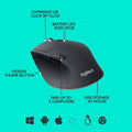 Logitech M720 Wireless Triathlon Mouse with USB Unifying Receiver (Refurbished) by DailySale
