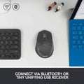 Logitech M720 Wireless Triathlon Mouse with USB Unifying Receiver (Refurbished) by DailySale