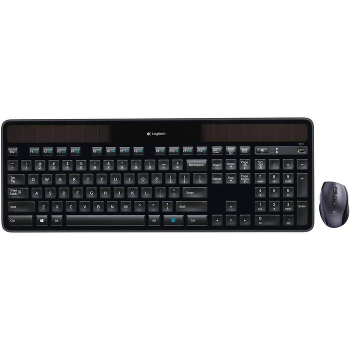 Logitech MK750 Wireless Solar Keyboard & Marathon Mouse Combo (Refurbished) by DailySale