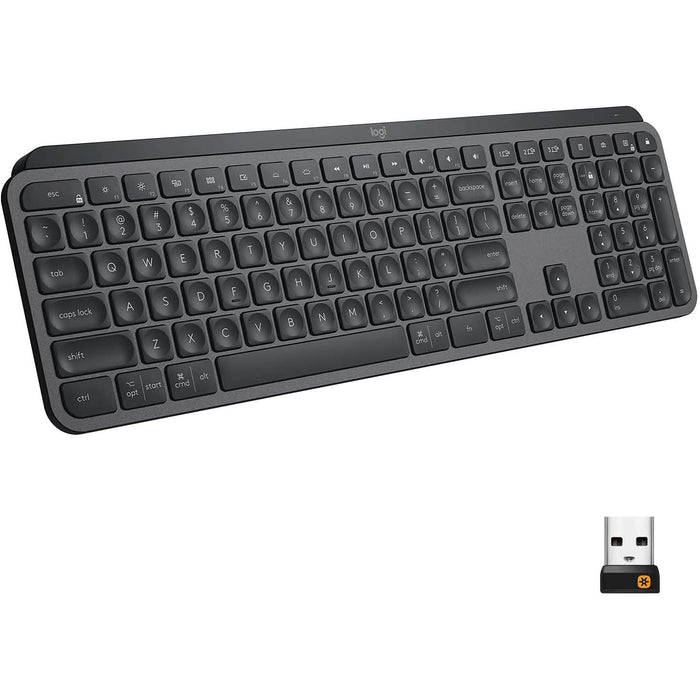 Logitech MX Keys Advanced Wireless Illuminated Keyboard by DailySale
