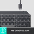 Logitech MX Keys Advanced Wireless Illuminated Keyboard by DailySale